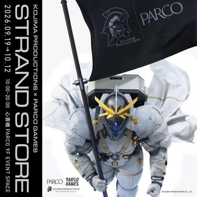 KOJIMA PRODUCTIONS × PARCO GAMES STRAND STORE | PARCO HALL(SHINSAIBASHI) | PARCO ART